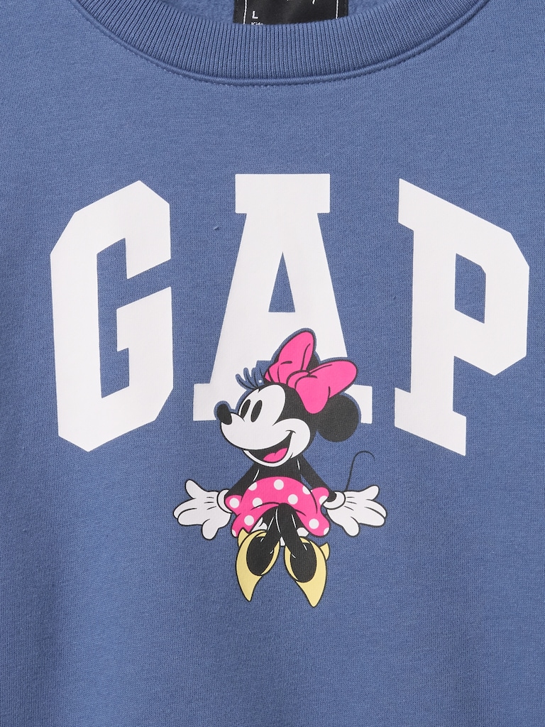 GapKids × Disney Minnie Mouse Oversized Logo Sweatshirt