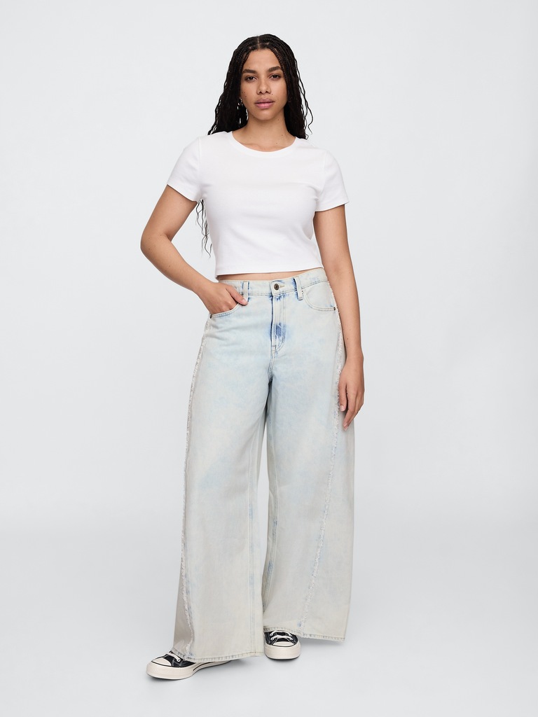 Mid Rise SuperSoft Baggy Jeans