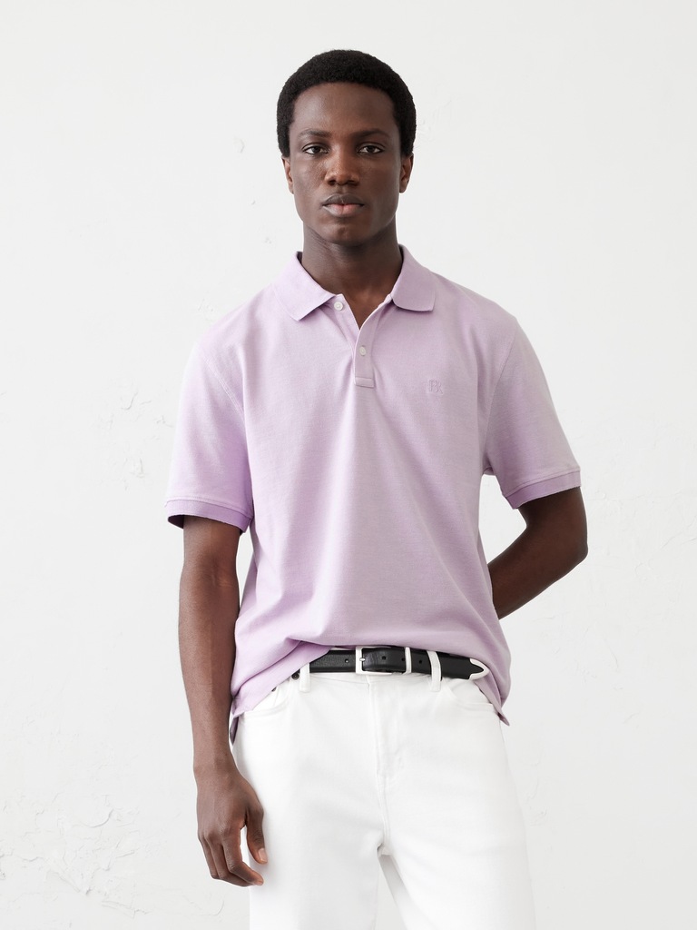 Slim-Fit Pique Polo