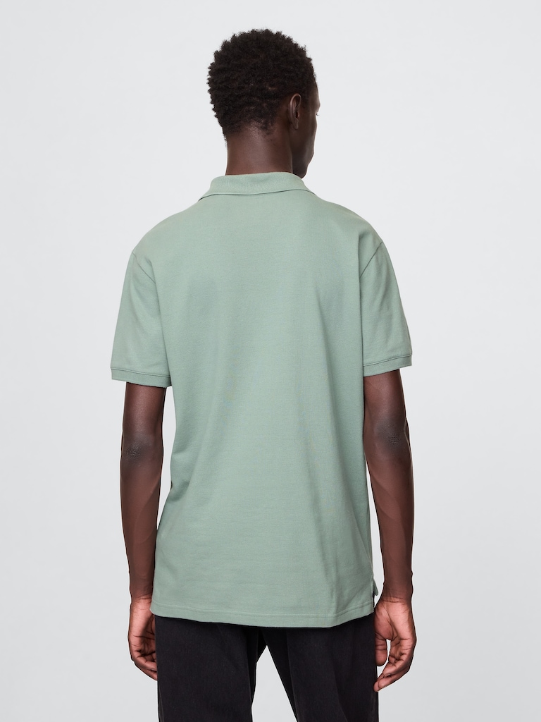 Pique Polo Shirt