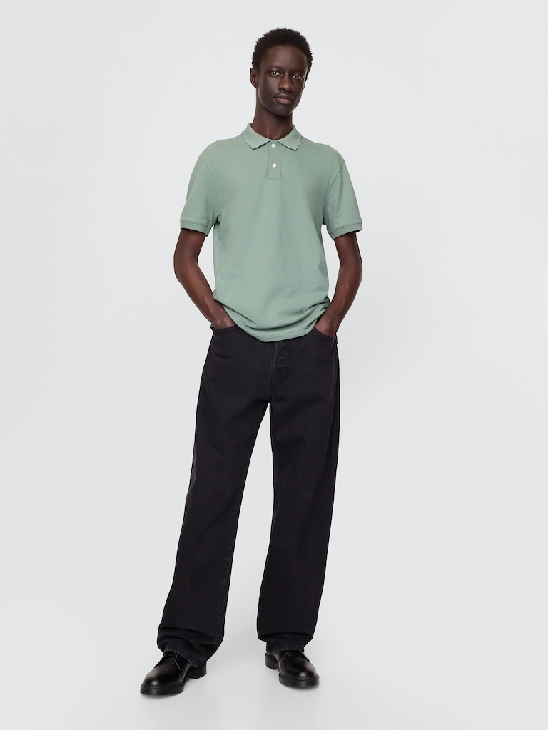Pique Polo Shirt