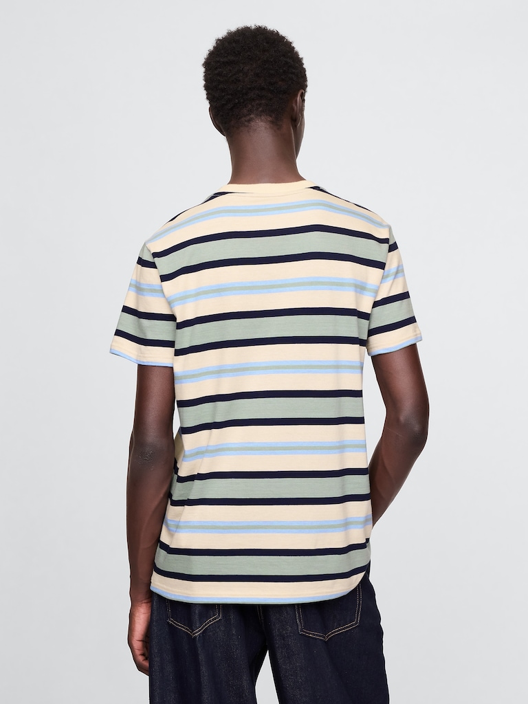 Adult Organic Cotton Pocket T-Shirt