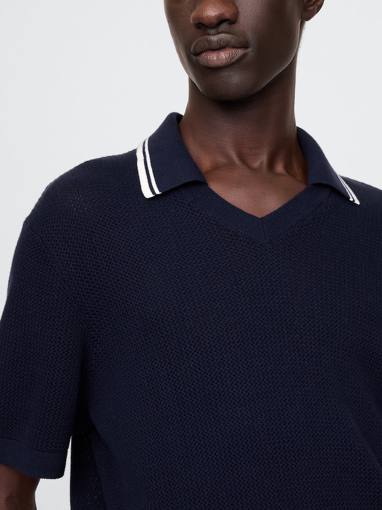 Johnny Collar Sweater
