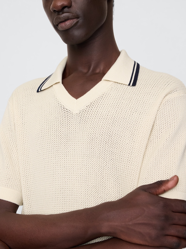 Johnny Collar Sweater