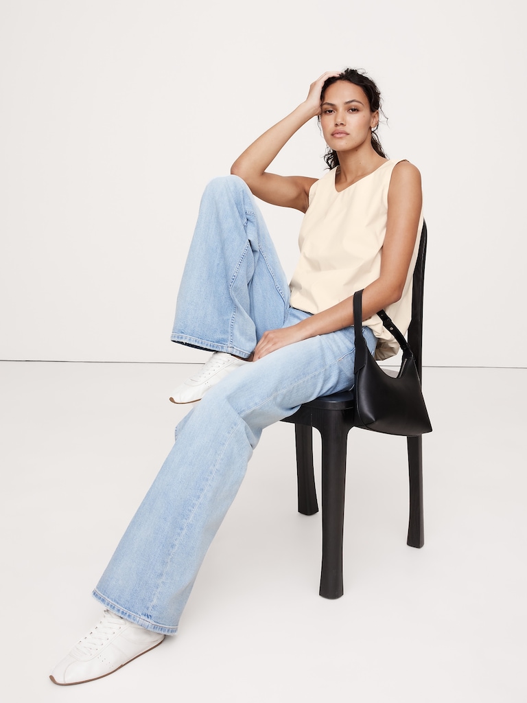 Cotton Poplin Bubble Tank