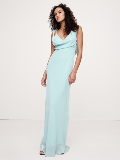 banana republic blue silk dress Navy Cotton-Linen Dress | Comfy, Flattering, and Shapely