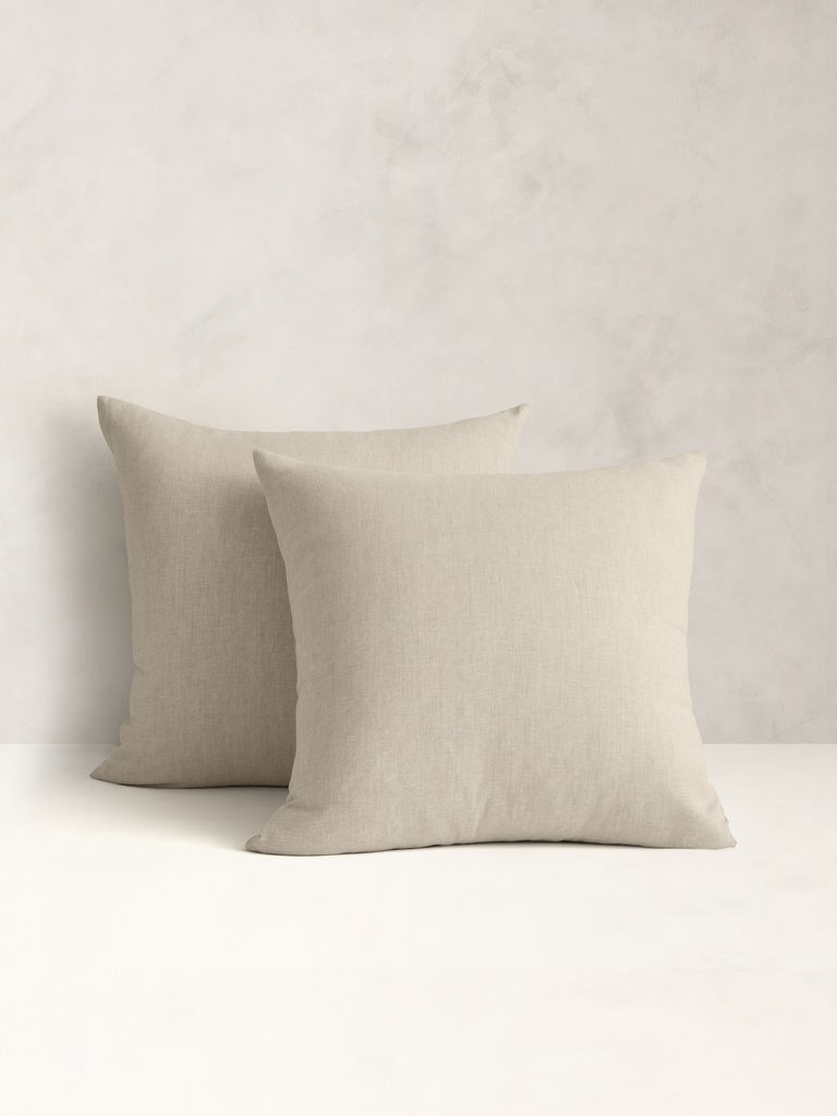 Fine Linen Sham Set