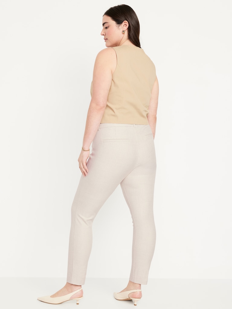 High-Waisted Pixie Skinny Ankle Pants