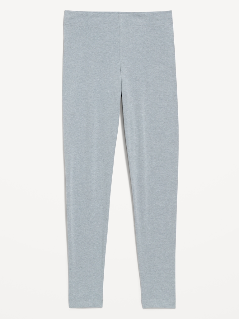 High-Waisted Jersey Fashion Layering Leggings