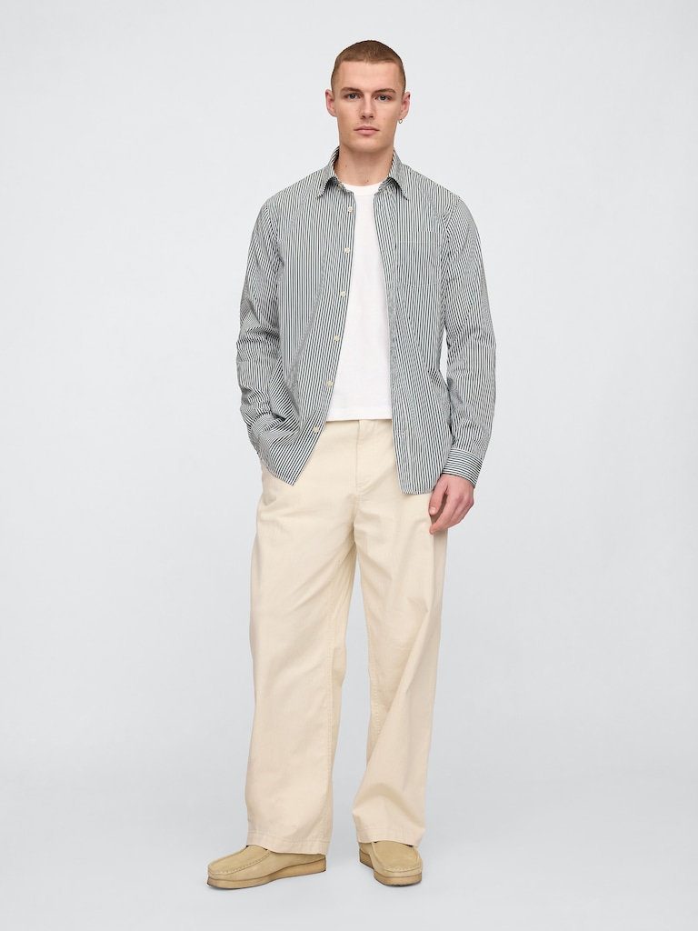 Organic Cotton Poplin Classic Shirt
