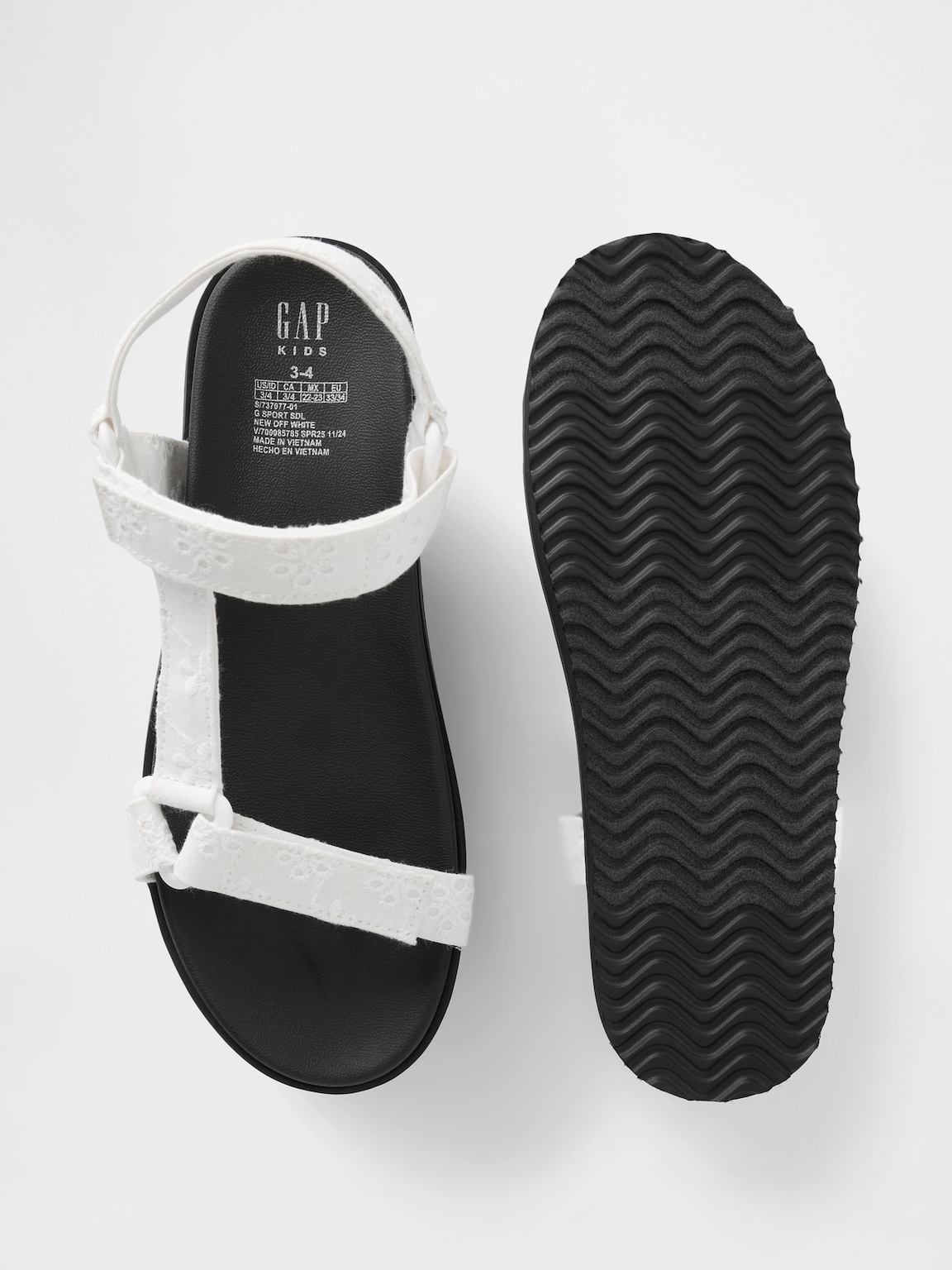 Kids Canvas Strap Sandals