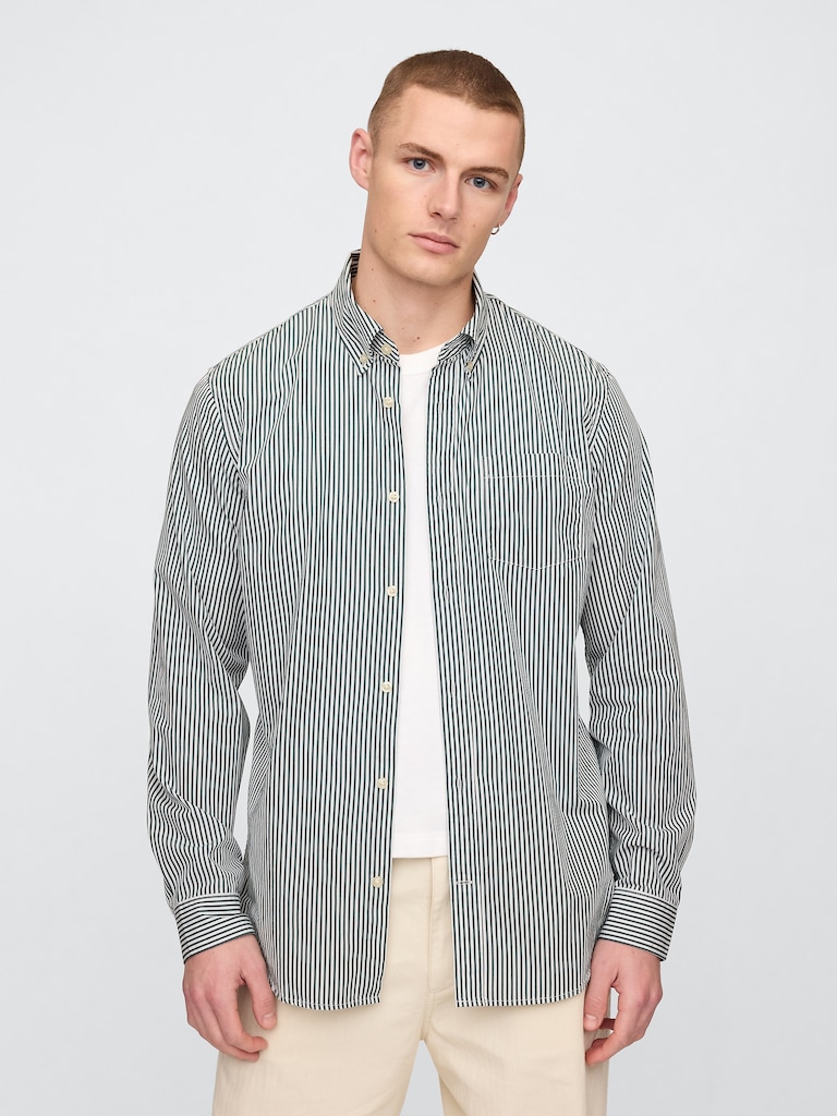 Organic Cotton Poplin Classic Shirt
