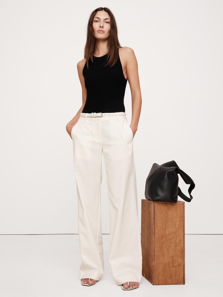 The Everyday Wide-Leg Pant in Tencel™-Cotton