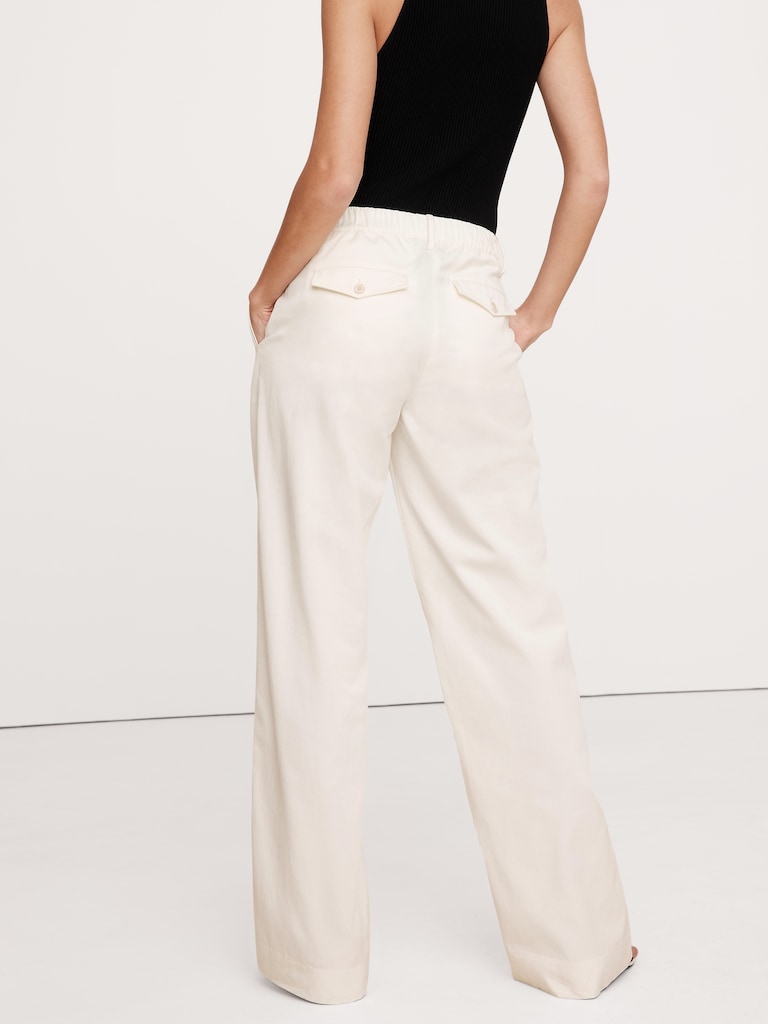 The Everyday Wide-Leg Pant in Tencel™-Cotton