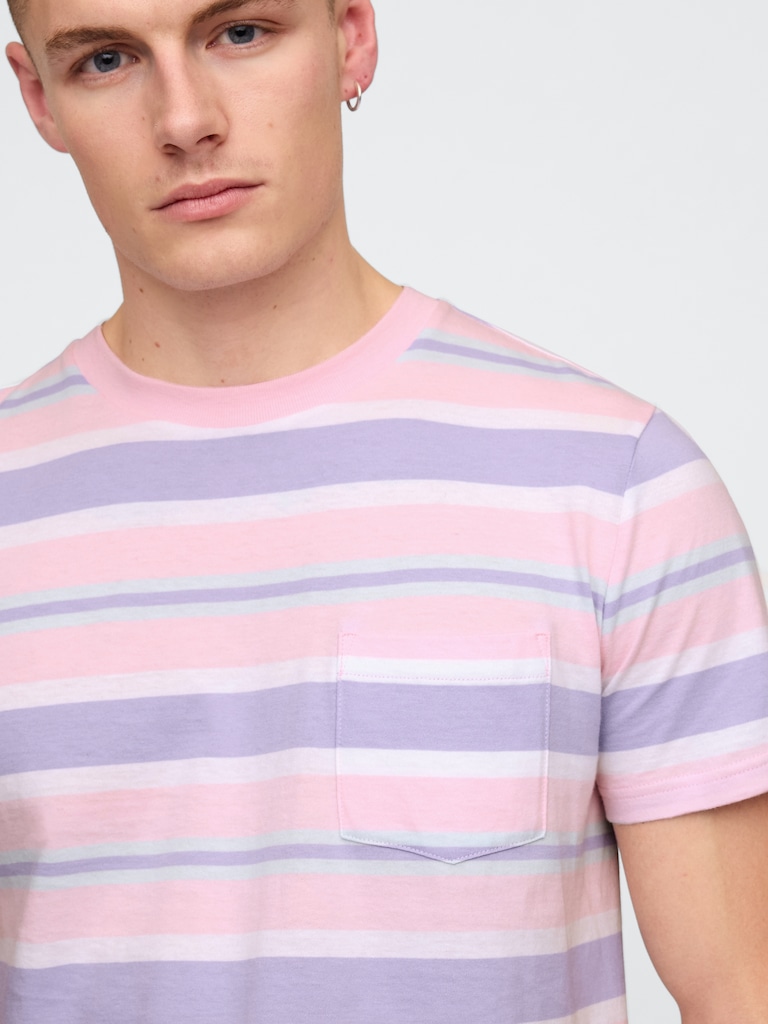 Adult Organic Cotton Pocket T-Shirt
