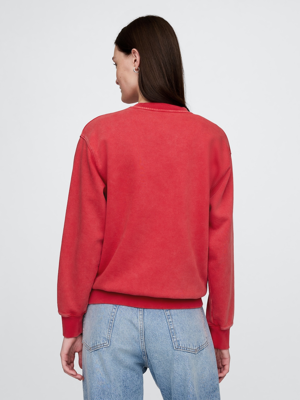 VintageSoft Gap Logo Tunic Sweatshirt