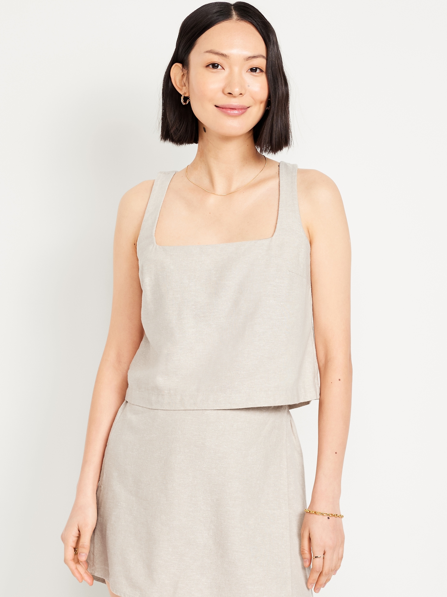 Double-Layer Tank Top