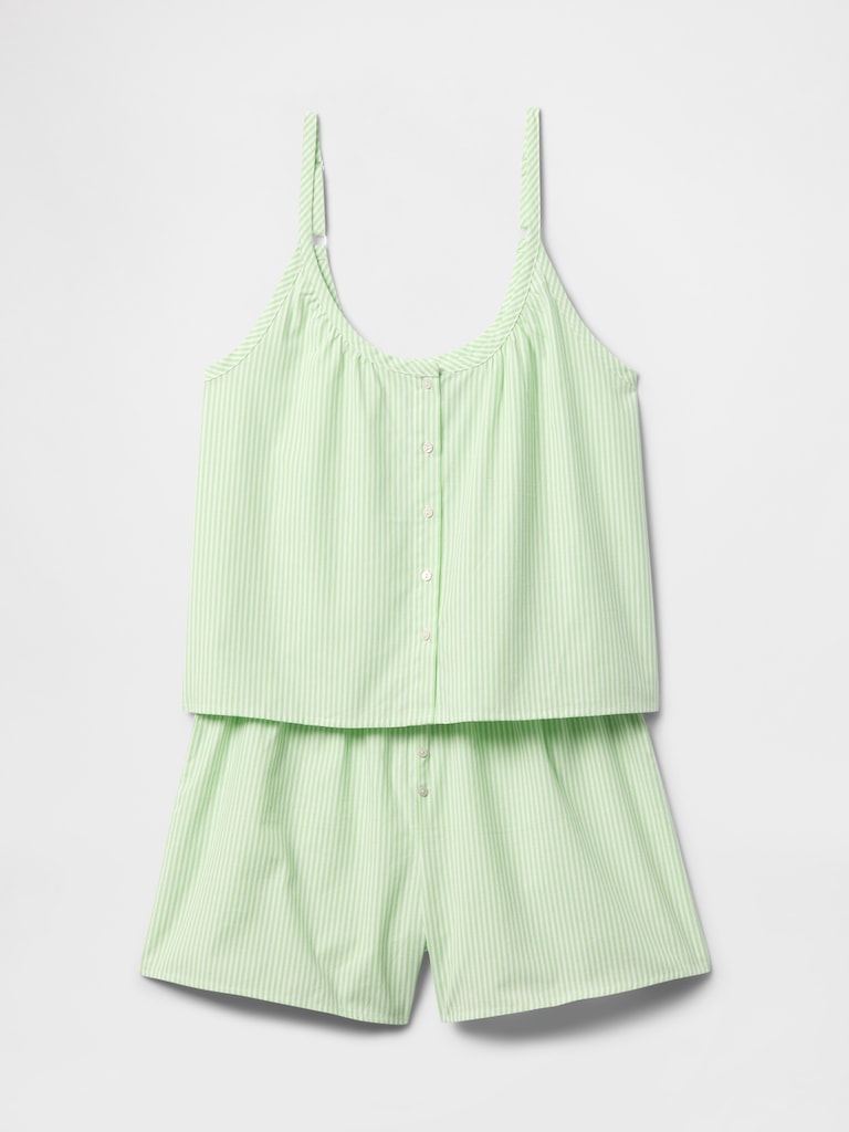 Poplin PJ Short Set