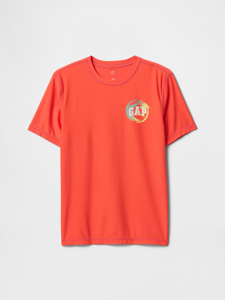 Kids Graphic Rash Guard