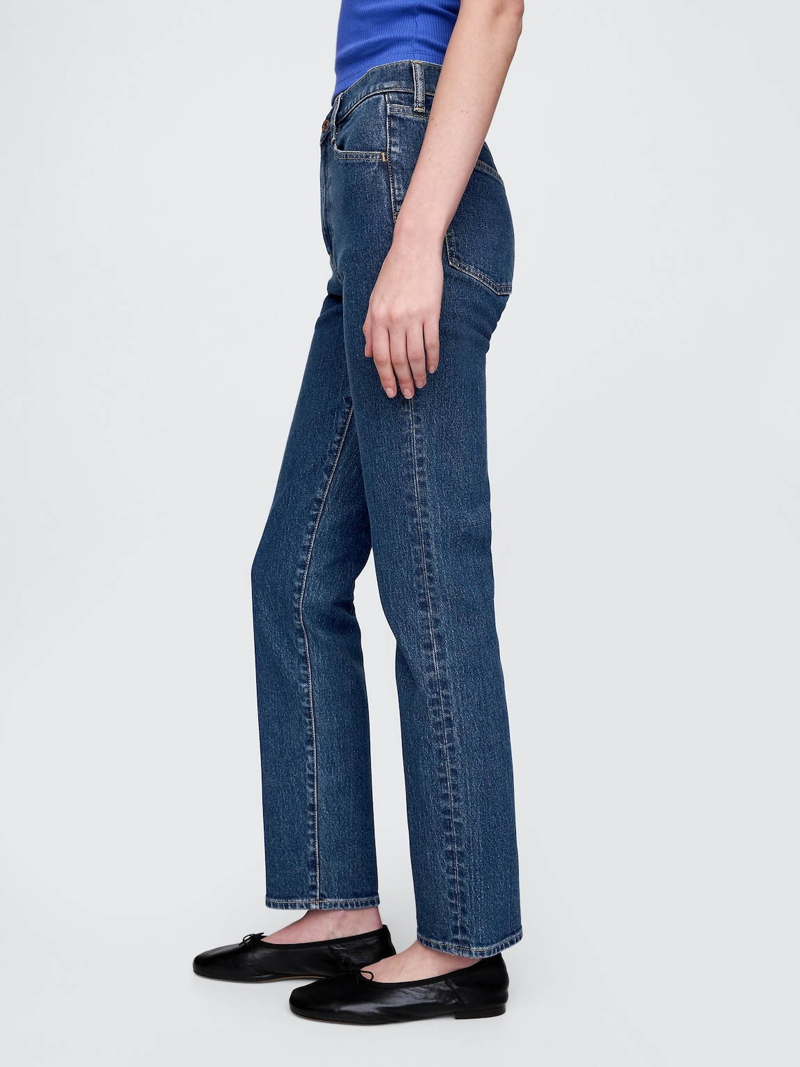High Rise '90s Slim Straight Jeans
