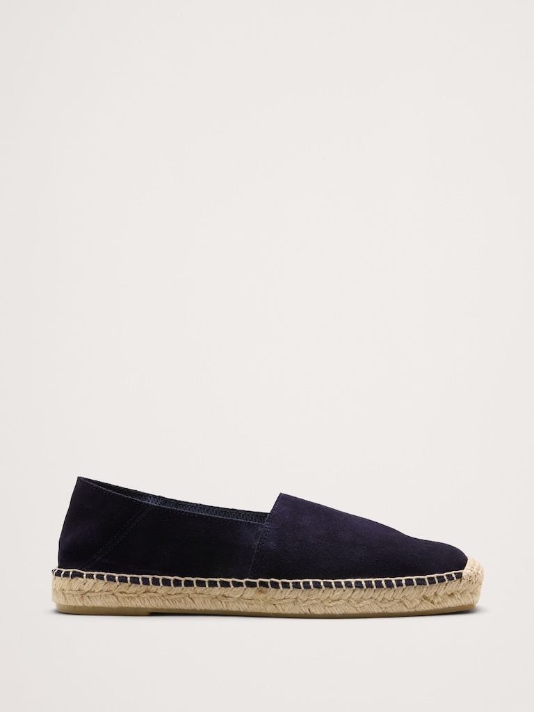 Suede Espadrille