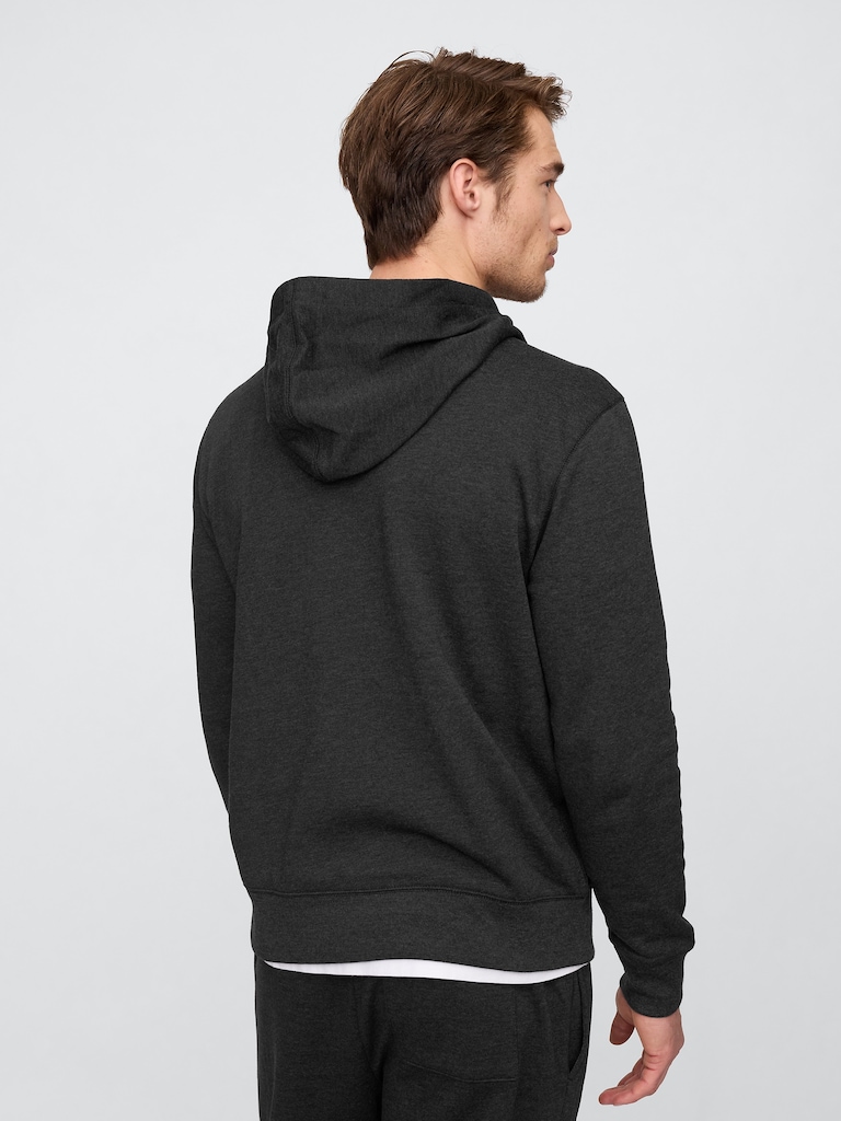 Relaxed Gap Logo Zip Hoodie