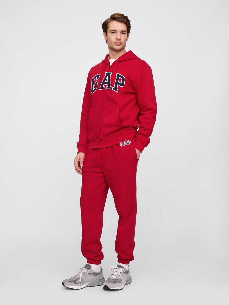 Relaxed Gap Logo Zip Hoodie
