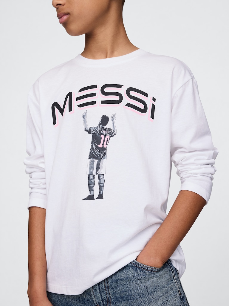 Kids Messi Graphic T-Shirt