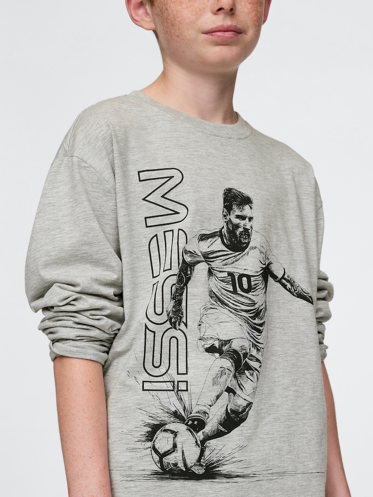 Kids Messi Graphic T-Shirt