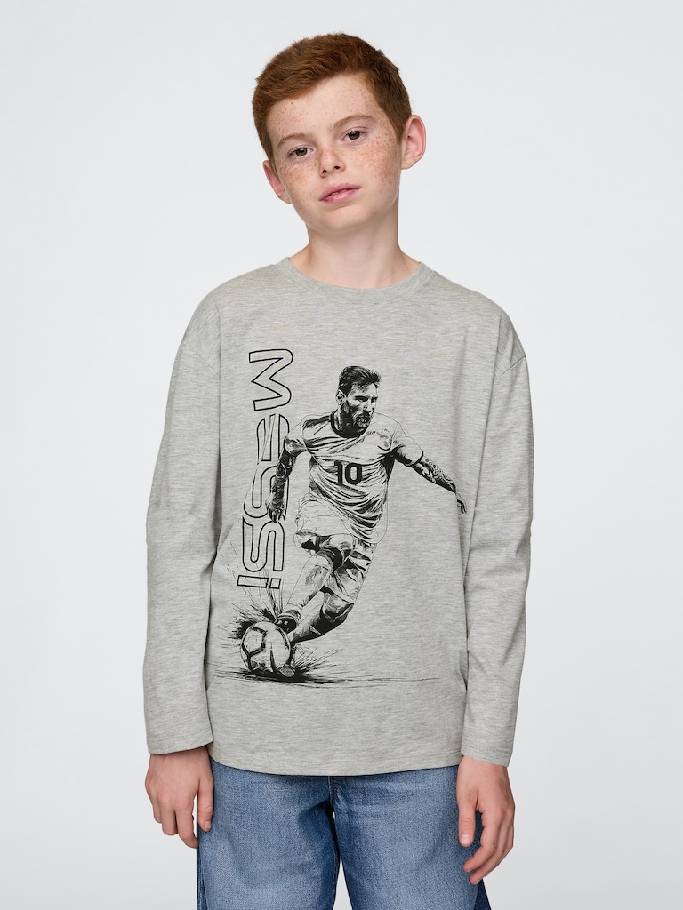 Kids Messi Graphic T-Shirt