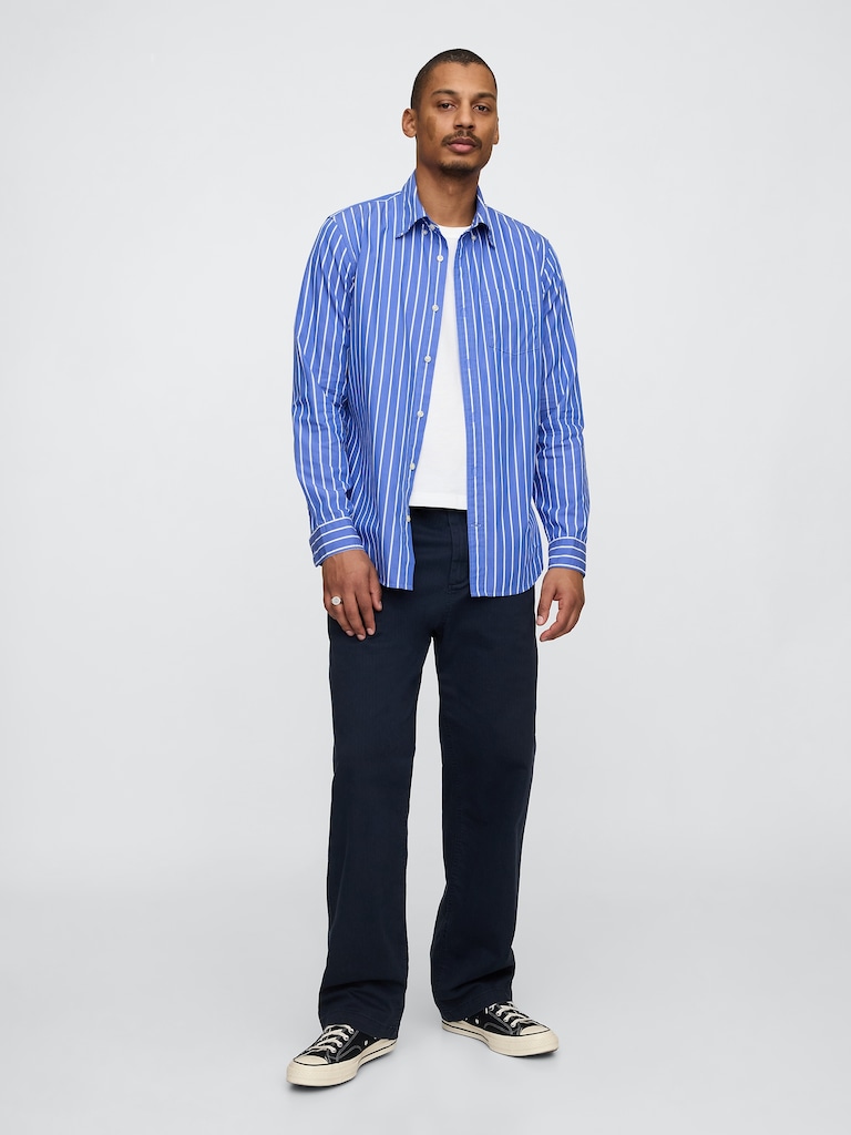 Organic Cotton Poplin Classic Shirt