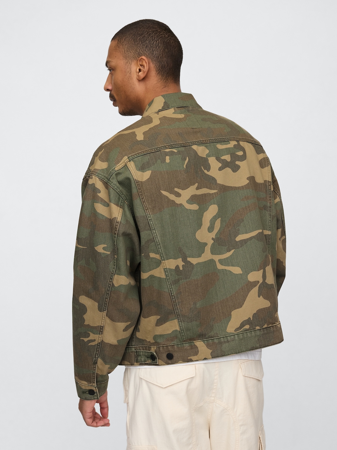 Camo Icon Denim Jacket
