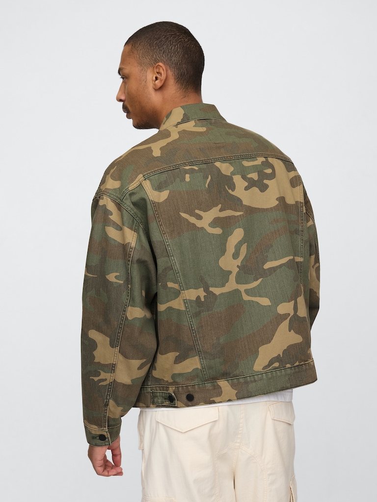 Camo Icon Denim Jacket