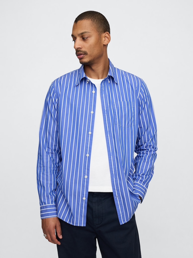 Organic Cotton Poplin Classic Shirt