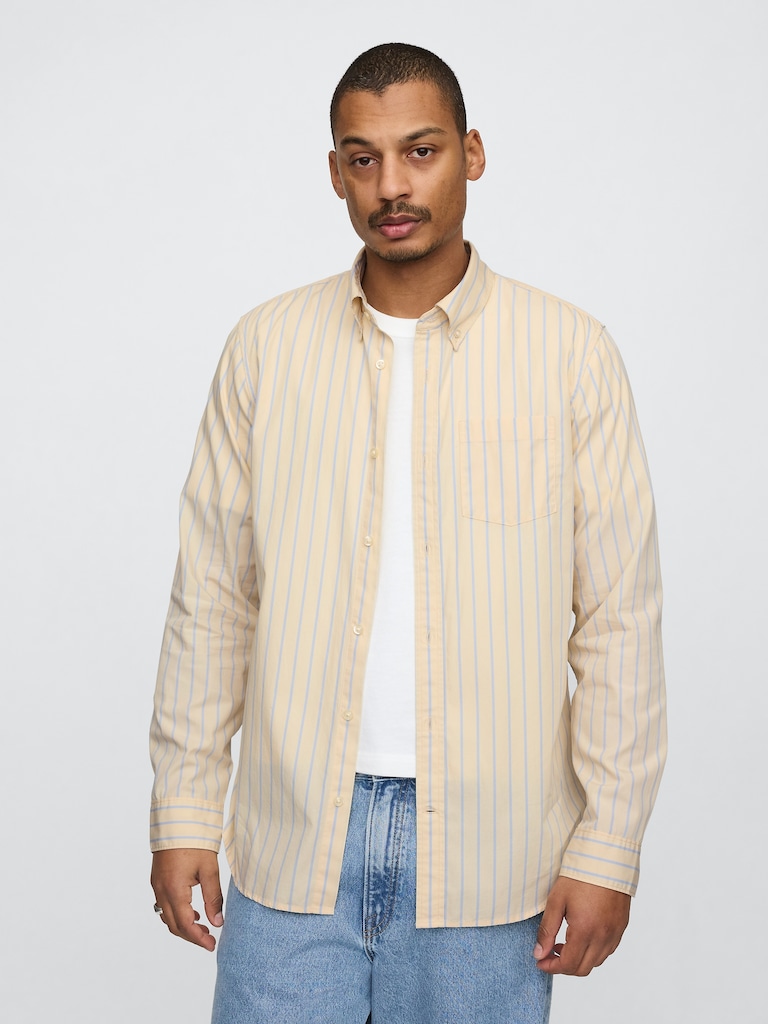 Organic Cotton Poplin Classic Shirt