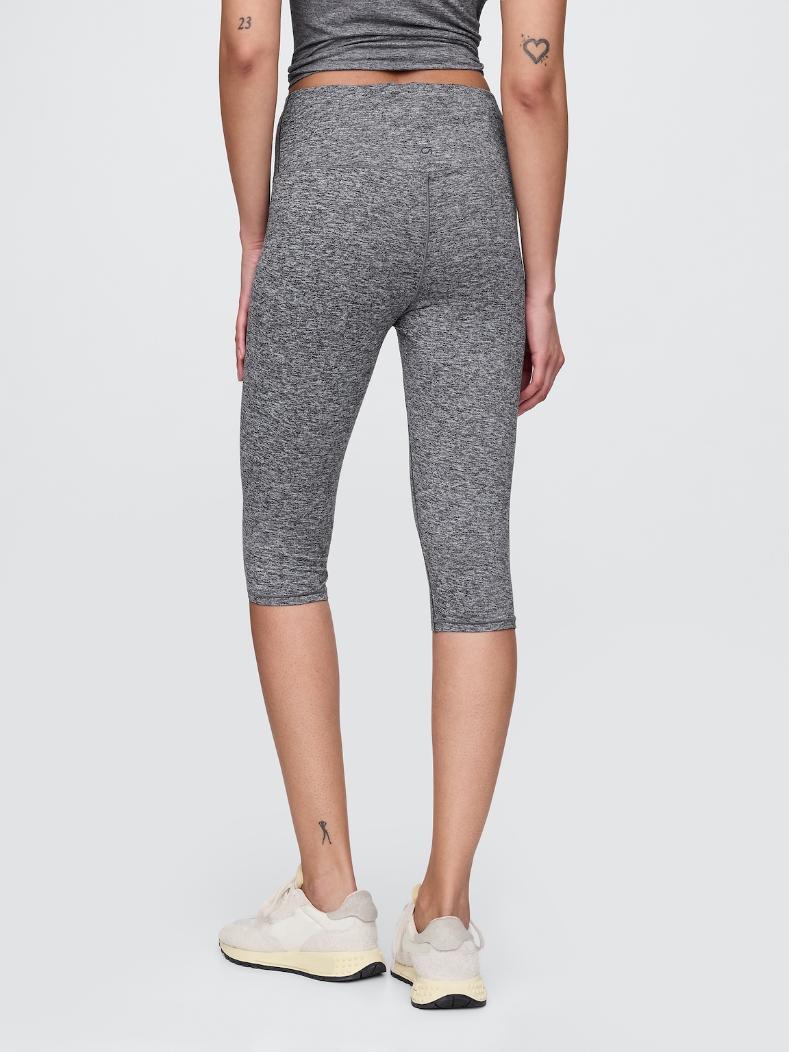GapFit Smooth High Rise Jersey Crop Leggings