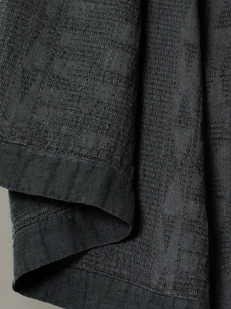 Linen Jacquard Throw