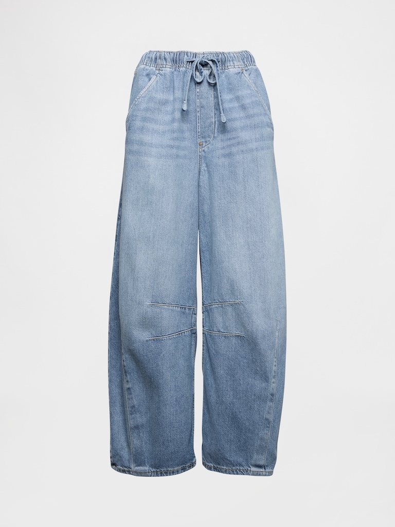 Mid Rise UltraSoft Easy Horseshoe Jeans
