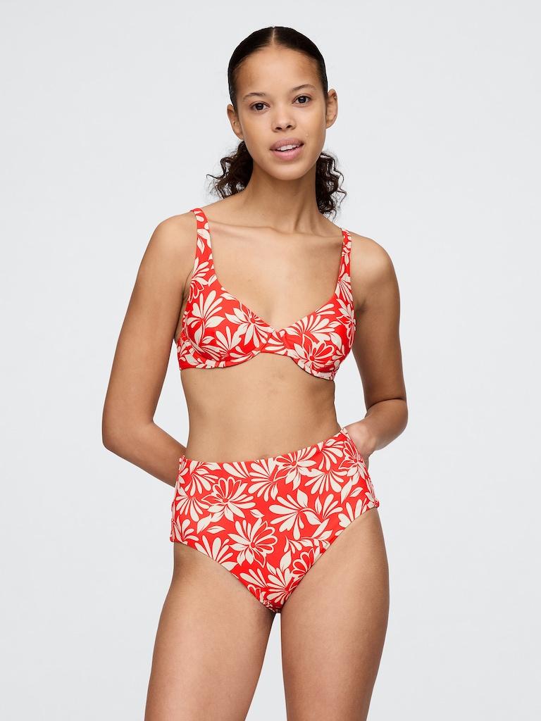 High Rise Bikini Bottom