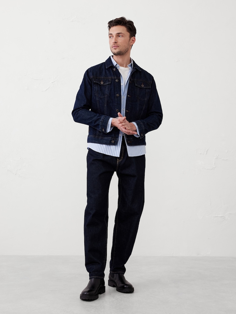 Slim-Fit Untucked Dress Shirt