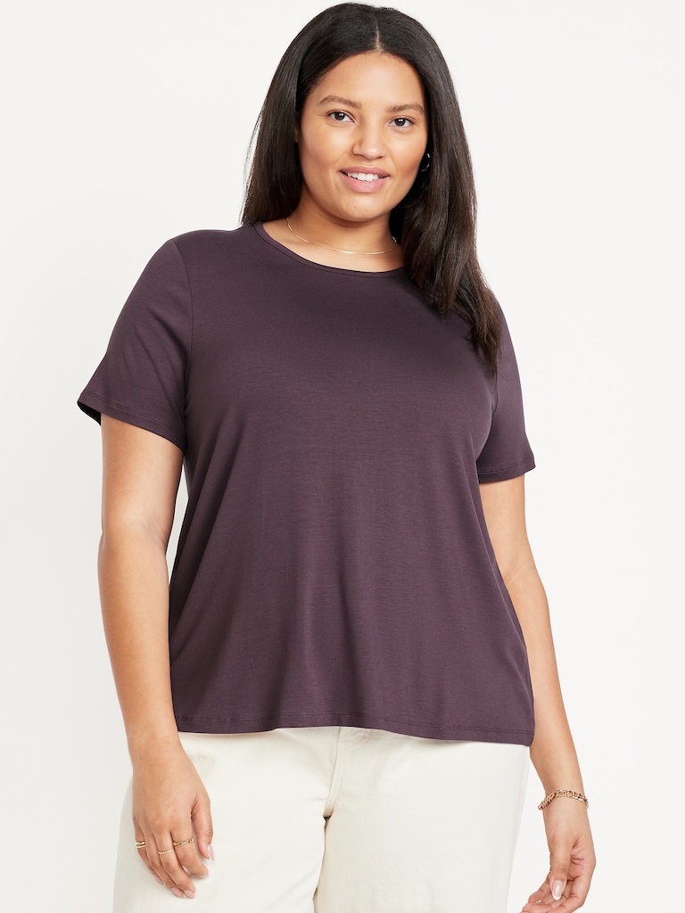 Luxe Crew-Neck T-Shirt