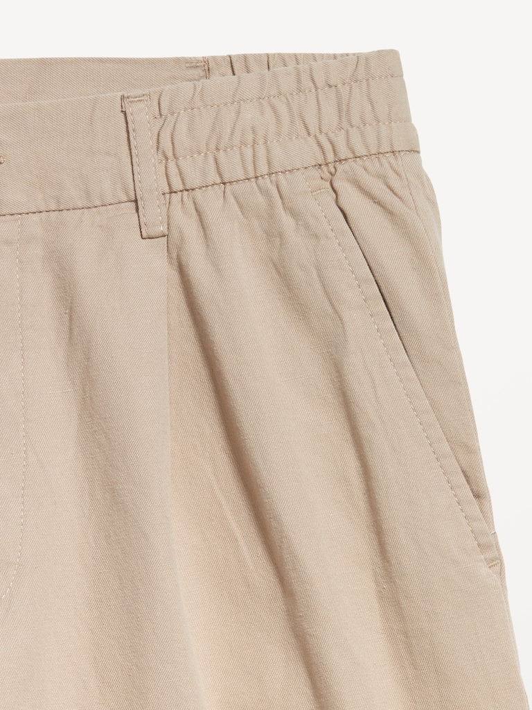 Baggy Bermuda Shorts -- 9-inch inseam