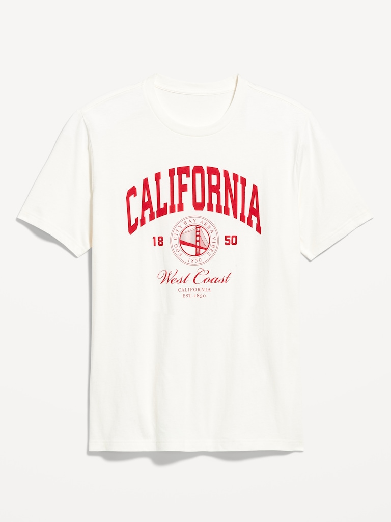 Crew-Neck Graphic T-Shirt