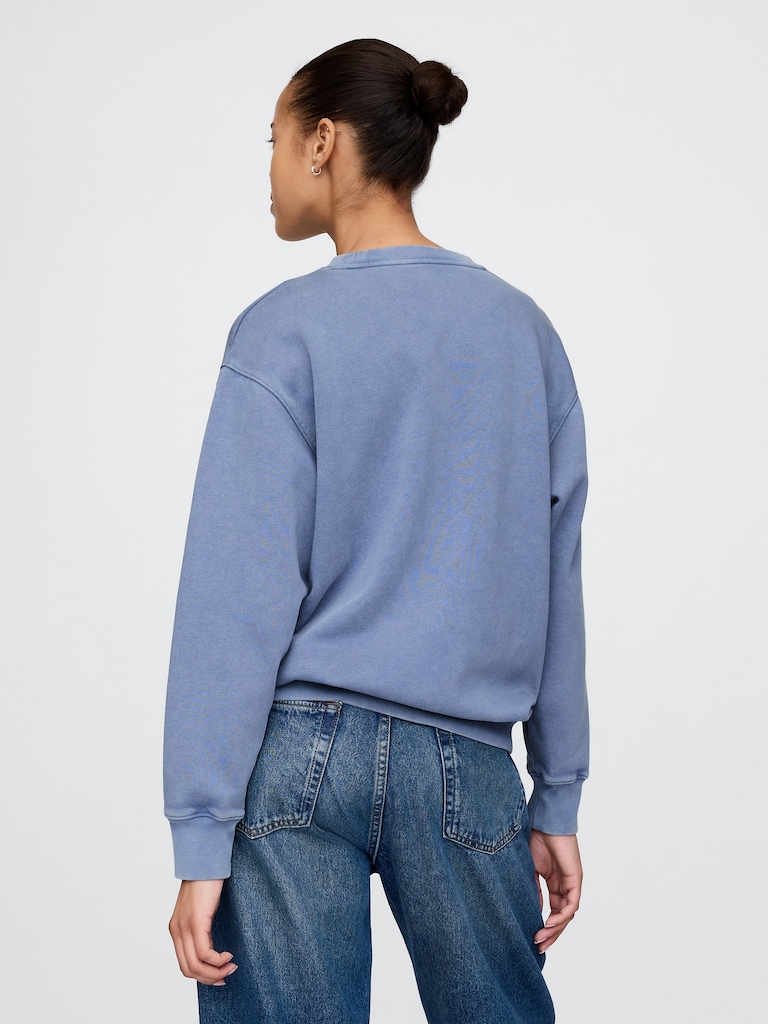 VintageSoft Gap Logo Tunic Sweatshirt