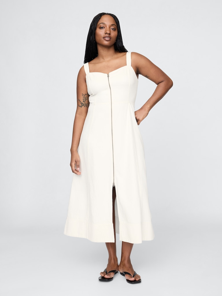 UltraSoft Denim Maxi Dress