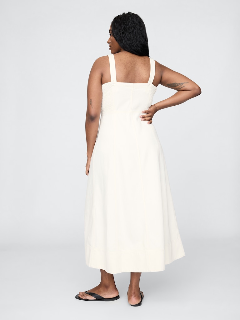 UltraSoft Denim Maxi Dress