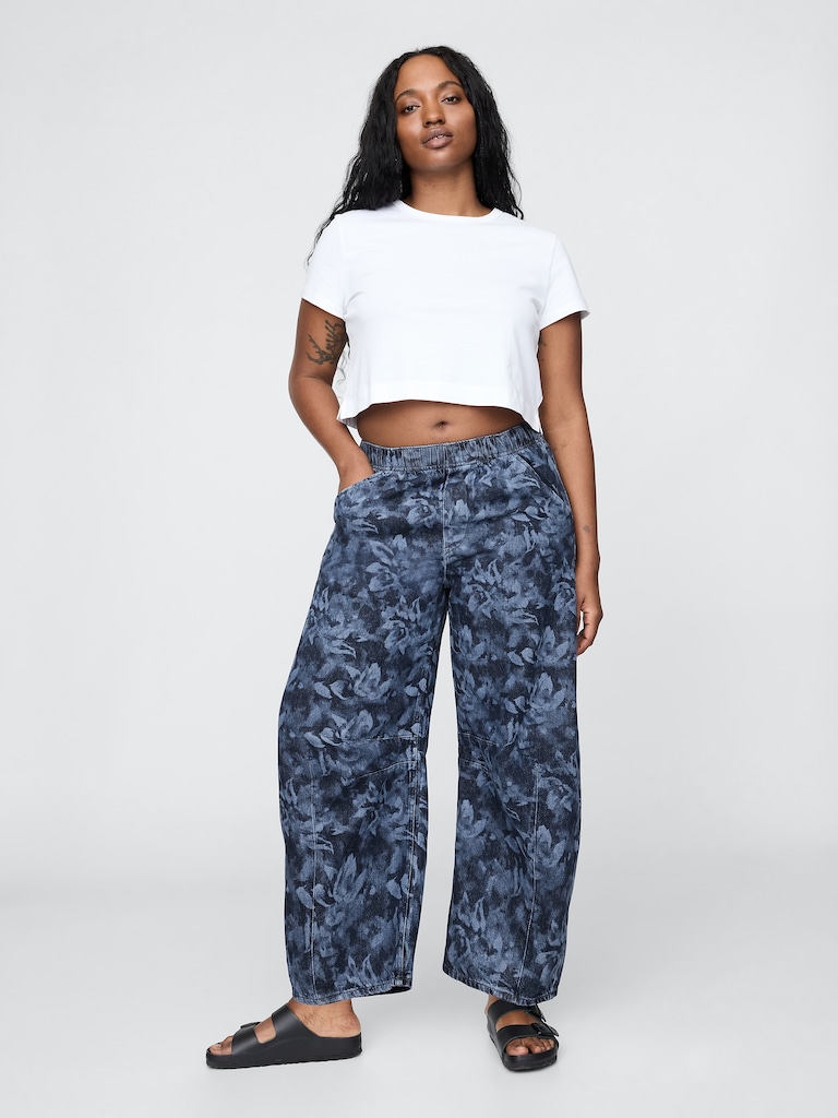 Mid Rise UltraSoft Easy Horseshoe Jeans