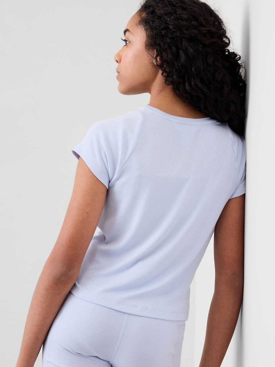 Athleta Girl Easy Rib Tee