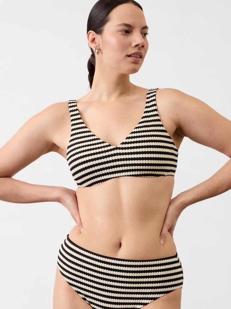 Paradise Yarn Dye Bra Cup Bikini Top