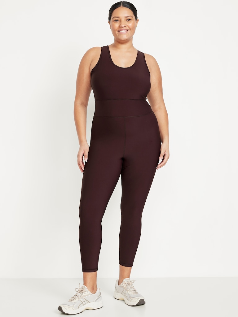 PowerSoft Open-Back 7/8 Bodysuit